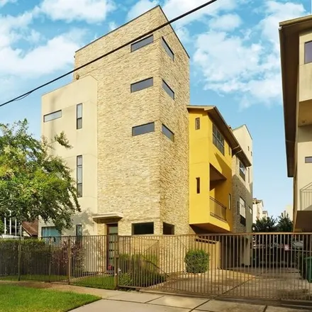 Rent this 3 bed townhouse on 4657 Austin Street in Houston, TX 77004