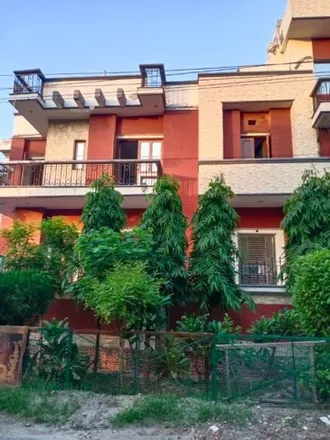Rent this 2 bed house on meghdootam pond with fountains. in Barola Byepass, Noida City Centre