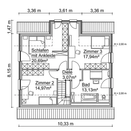 Image 5 - Grund 40, 42855 Remscheid, Germany - Apartment for rent