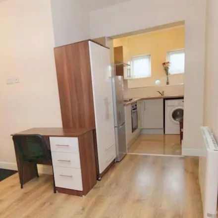 Rent this studio apartment on William Hill in Montague Road, Leicester