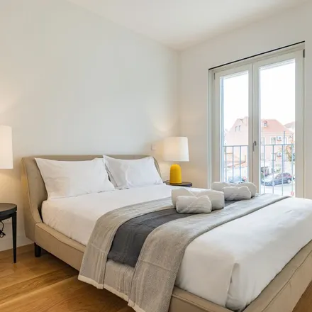 Rent this 1 bed apartment on Rua General João de Almeida in 1300-006 Lisbon, Portugal