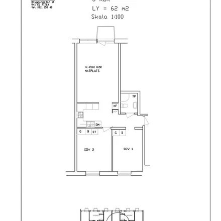 Rent this 3 bed apartment on Lillbrogatan in 941 33 Piteå, Sweden