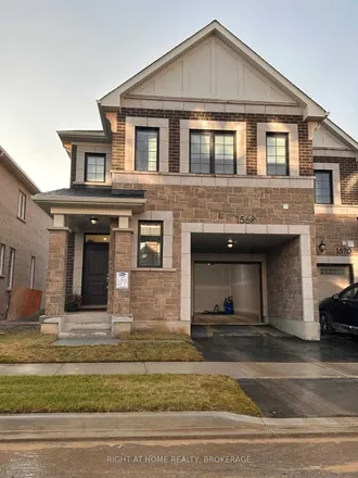 Rent this 4 bed townhouse on Morita Crescent in Milton, ON L9T 7V8