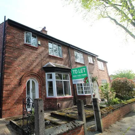 Rent this 4 bed duplex on Chorlton Bus Station (Stop A) in Malton Avenue, Manchester