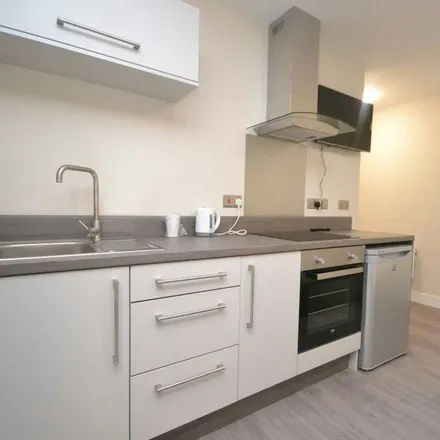Rent this 1 bed apartment on City Pizza & Kebabs in 71 Wardwick, Derby
