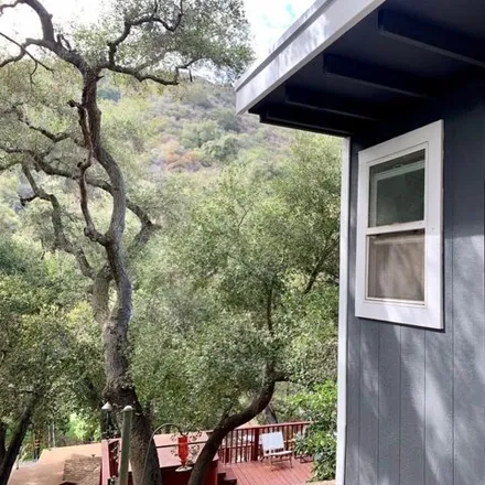 Rent this 1 bed house on 1601 Castle Top Trail in Topanga, Los Angeles County