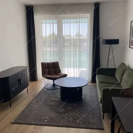 Rent this 1 bed apartment on MOL Plugee in Budapest, Hunyadi János út 2