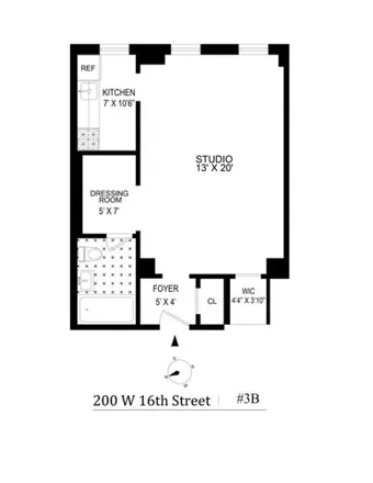 Image 4 - 200 West 16th Street, New York, NY 10011, USA - Apartment for rent