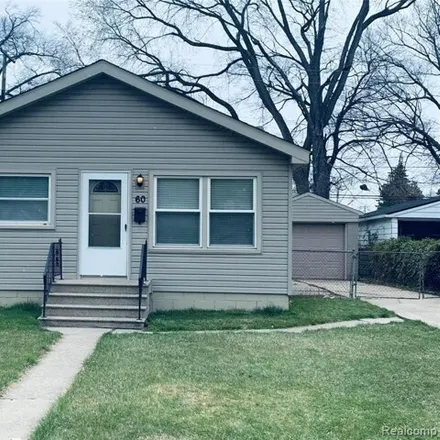 Rent this 3 bed house on 60 West Meyers Avenue in Hazel Park, MI 48030