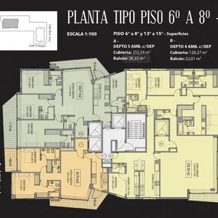 Buy this 4 bed apartment on Avenida del Libertador 1459 in Vicente López, 1638 Vicente López