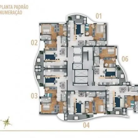 Buy this 3 bed apartment on Alameda Júlia da Costa 422 in Mercês, Curitiba - PR