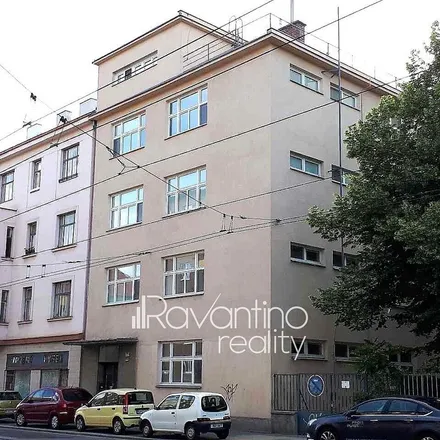 Rent this 1 bed apartment on Vranovská 834/49 in 614 00 Brno, Czechia
