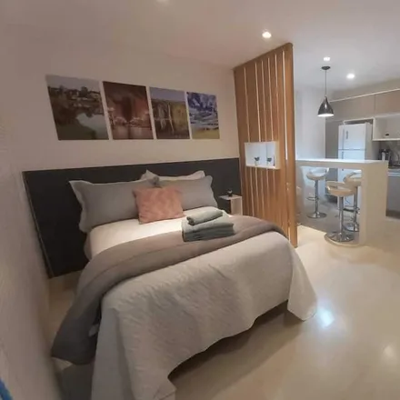 Rent this 1 bed apartment on Estrada de Ferro Paraná;Linha Curitiba - Ponta Grossa in Rebouças, Curitiba - PR