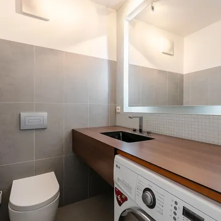Rent this 4 bed apartment on Cornlofts Šaldova in Šaldova, 186 00 Prague
