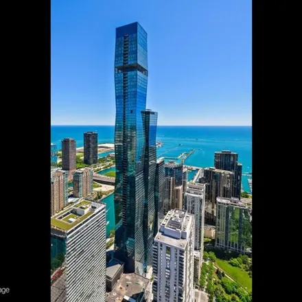 Rent this 3 bed condo on The Coast at Lakeshore East in 345 East Wacker Drive, Chicago
