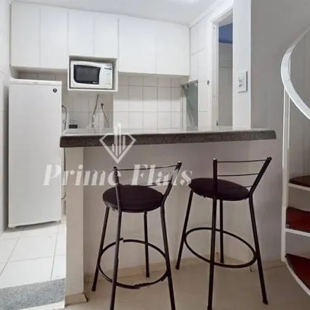 Rent this 1 bed apartment on Rua Gararu 518 in Indianópolis, São Paulo - SP