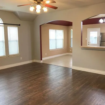 Rent this 3 bed apartment on 2917 Sage Bluff Avenue in Fort Bend County, TX 77469