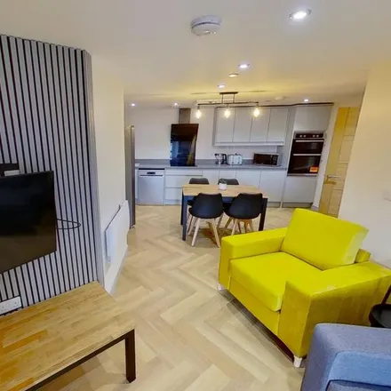 Rent this 1 bed apartment on Lace Market Theatre in Halifax Place, Nottingham