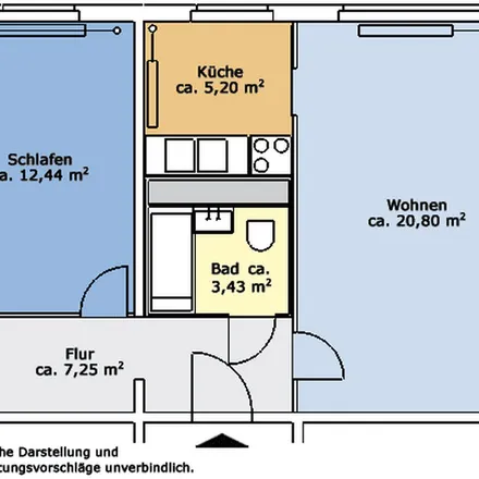 Rent this 2 bed apartment on Johann-Richter-Straße 5 in 09122 Chemnitz, Germany