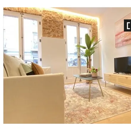 Rent this 1 bed apartment on Madrid in M. Belén, Calle del Águila