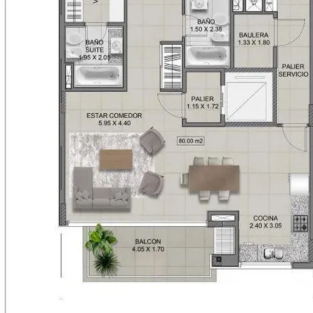 Buy this 2 bed apartment on Bartolomé Mitre 351 in Partido de Lomas de Zamora, B1832 DEF Lomas de Zamora