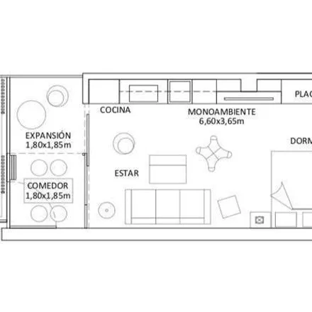 Buy this studio apartment on Julián Álvarez 899 in Villa Crespo, C1414 DPQ Buenos Aires