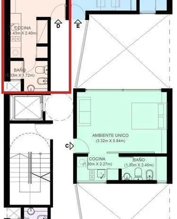 Buy this studio apartment on Iriondo 318 in Luis Agote, Rosario