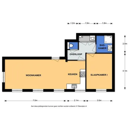Rent this 1 bed apartment on Vesting Gorinchem in Arkelstraat, 4201 KH Gorinchem