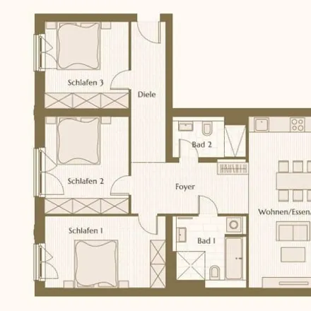 Buy this 3 bed apartment on Ellen-Key-Oberschule in Rüdersdorfer Straße, 10243 Berlin