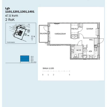 Rent this 2 bed apartment on Oxie in Tegelbruksvägen, 238 41 Oxie