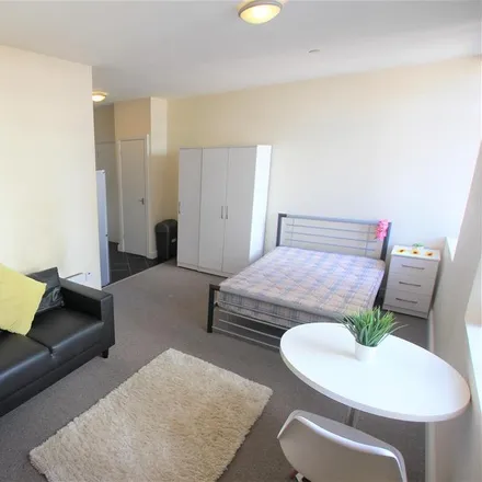 Rent this studio apartment on Apex House in Halford Street, Leicester