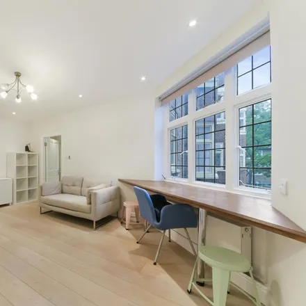 Rent this studio apartment on Clare Court in Judd Street, London