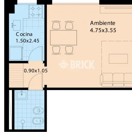 Buy this studio apartment on Sarmiento 1371 in San Nicolás, C1033 AAD Buenos Aires