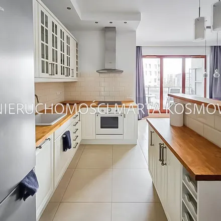 Rent this 3 bed apartment on Ludwika Rydygiera 6 in 01-793 Warsaw, Poland