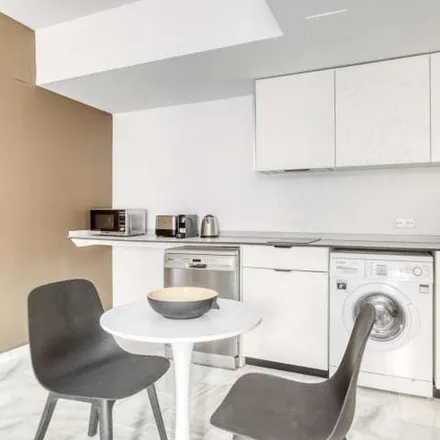Rent this 1 bed apartment on Madrid in Colegio Oficial de Arquitectos de Madrid, Calle de Hortaleza