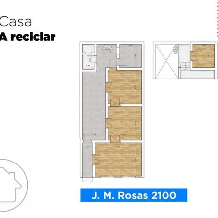 Buy this 2 bed house on Juan Manuel de Rosas 2133 in República de la Sexta, Rosario