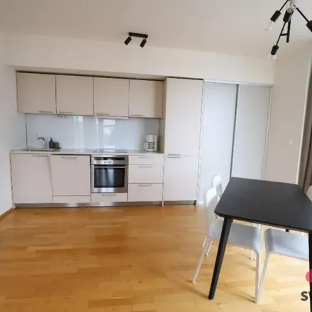 Rent this 1 bed apartment on Central Park Praha in Pitterova, 130 00 Prague