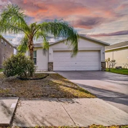 Rent this 3 bed house on 7956 Carriage Pointe Drive in Hillsborough County, FL 33534