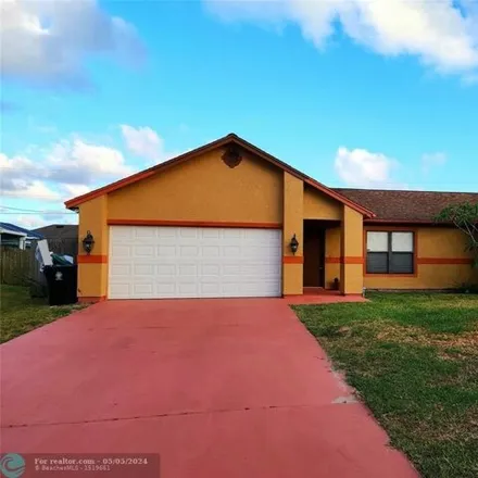 Rent this 3 bed house on 630 Southwest Badger Terrace in Port Saint Lucie, FL 34953