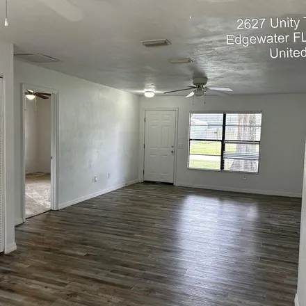 Rent this 3 bed apartment on 2631 Unity Tree Drive in Edgewater, FL 32141