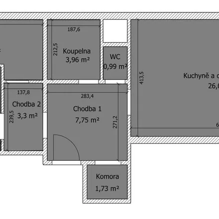 Image 1 - Havlíčkova 1842, 530 02 Pardubice, Czechia - Apartment for rent