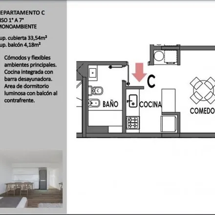 Buy this studio apartment on Calle 39 1102 in Partido de La Plata, 1900 La Plata