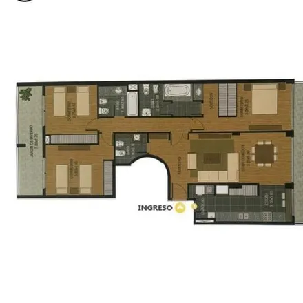 Buy this 3 bed apartment on Sarmiento 206 in Rosario Centro, Rosario