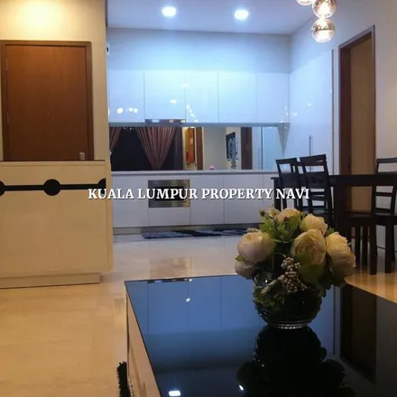 Rent this 1 bed apartment on Soho Suites in Jalan Perak, Bukit Bintang