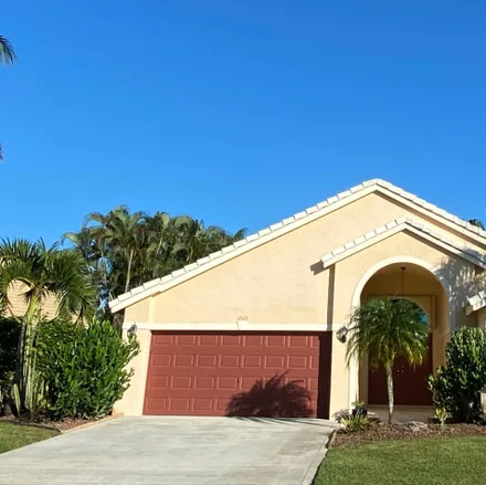 Rent this 3 bed house on 2525 Stonegate Drive in Wellington, Palm Beach County