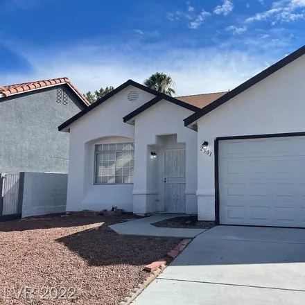 Rent this 2 bed house on 2501 Soldier Creek Court in Las Vegas, NV 89106