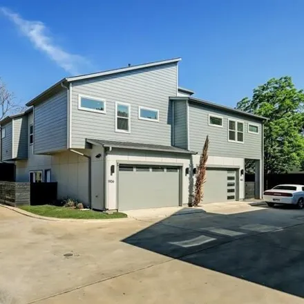 Rent this 2 bed townhouse on 7743 Amelia Road in Houston, TX 77055