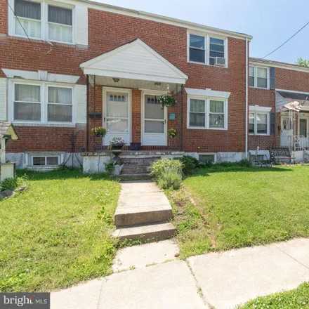 Buy this 2 bed townhouse on 1014 Dover Avenue in Elsmere, New Castle County