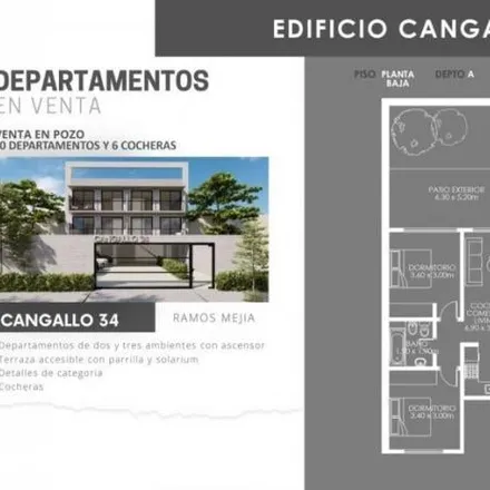 Buy this 1 bed apartment on Cangallo 38 in Partido de La Matanza, 1704 Ramos Mejía