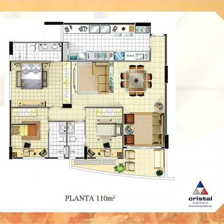 Buy this 3 bed apartment on Avenida Pedro Teixeira in Dom Pedro I, Manaus - AM